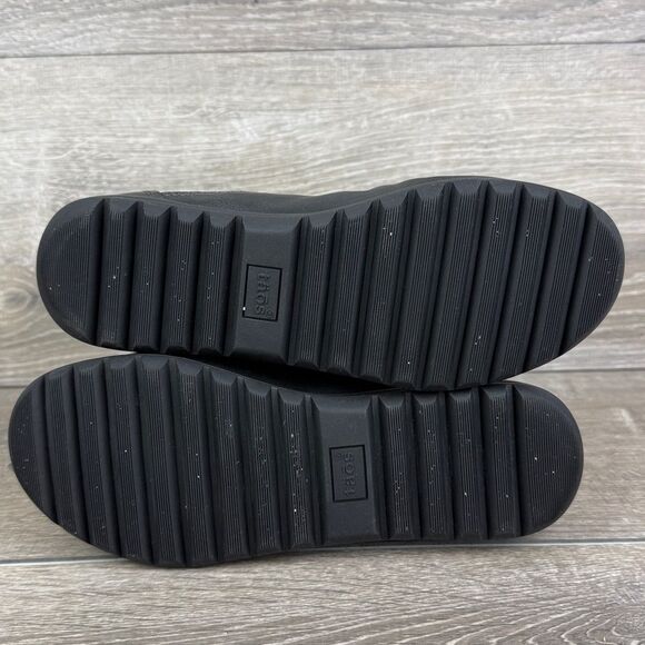 Taos Select Women’s Sz 6 Black Leather Double Side-Zip Pull On Ankle Boots - Picture 8 of 12